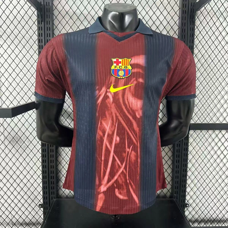player 2024-25 BARCA Barcelona Travis Scott to feature on the Clásico jersey in conjunction with Spotify Football jersey