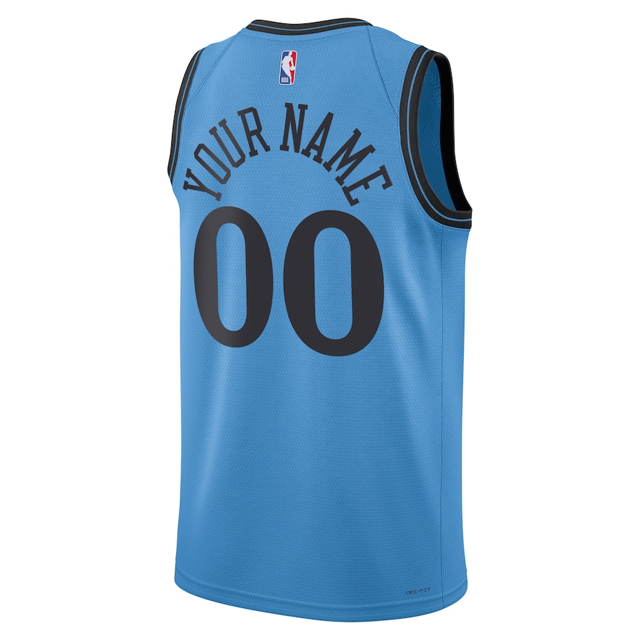 Unisex LA Clippers  Light Blue 2024/25 Custom Swingman Jersey - City Edition