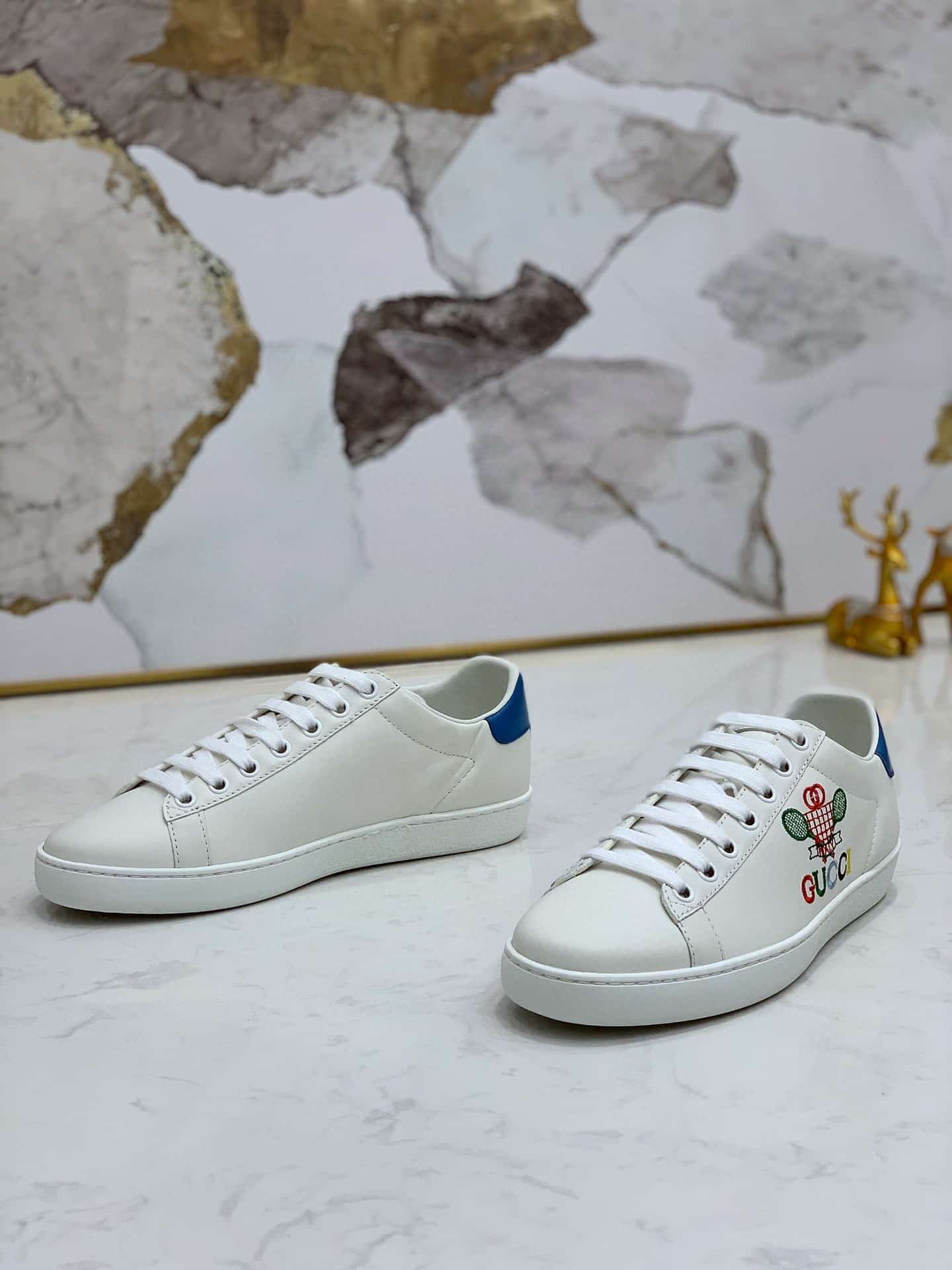 Gucci Ace Tennis ‘White’ 602684 Ayo70 9096