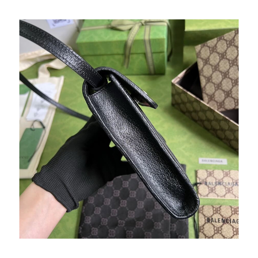 Balenciaga x Gucci Hacker Phone Bag Black