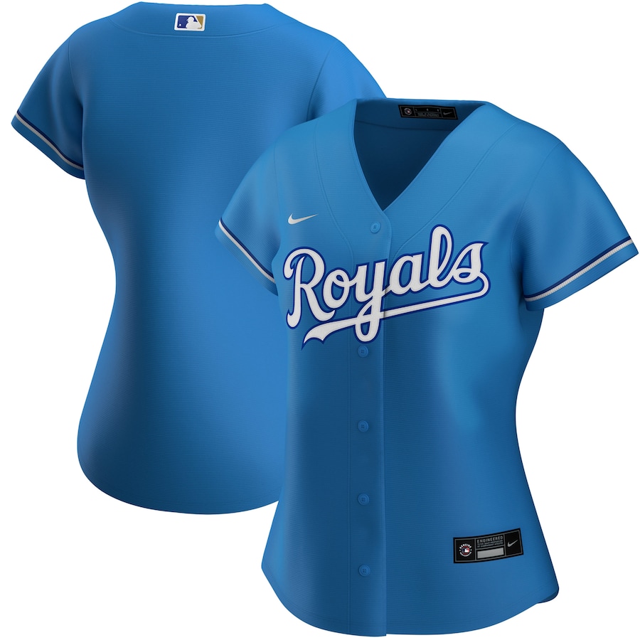 Kansas City Royals Women's Alternate Team Jersey Light Blue