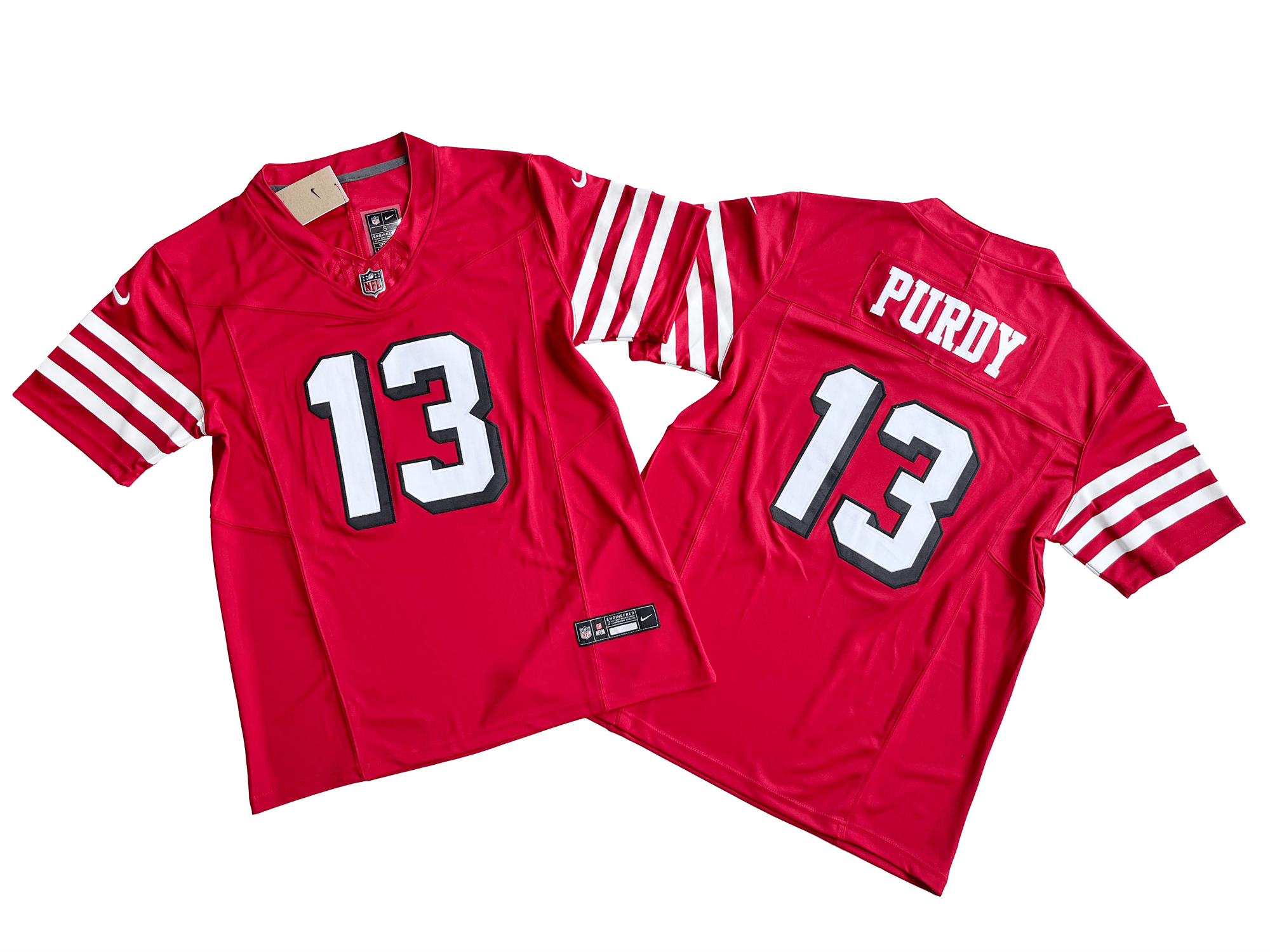 San Francisco 49ers 13# Brock Purdy Nike Vapor F.U.S.E. Limited Jersey