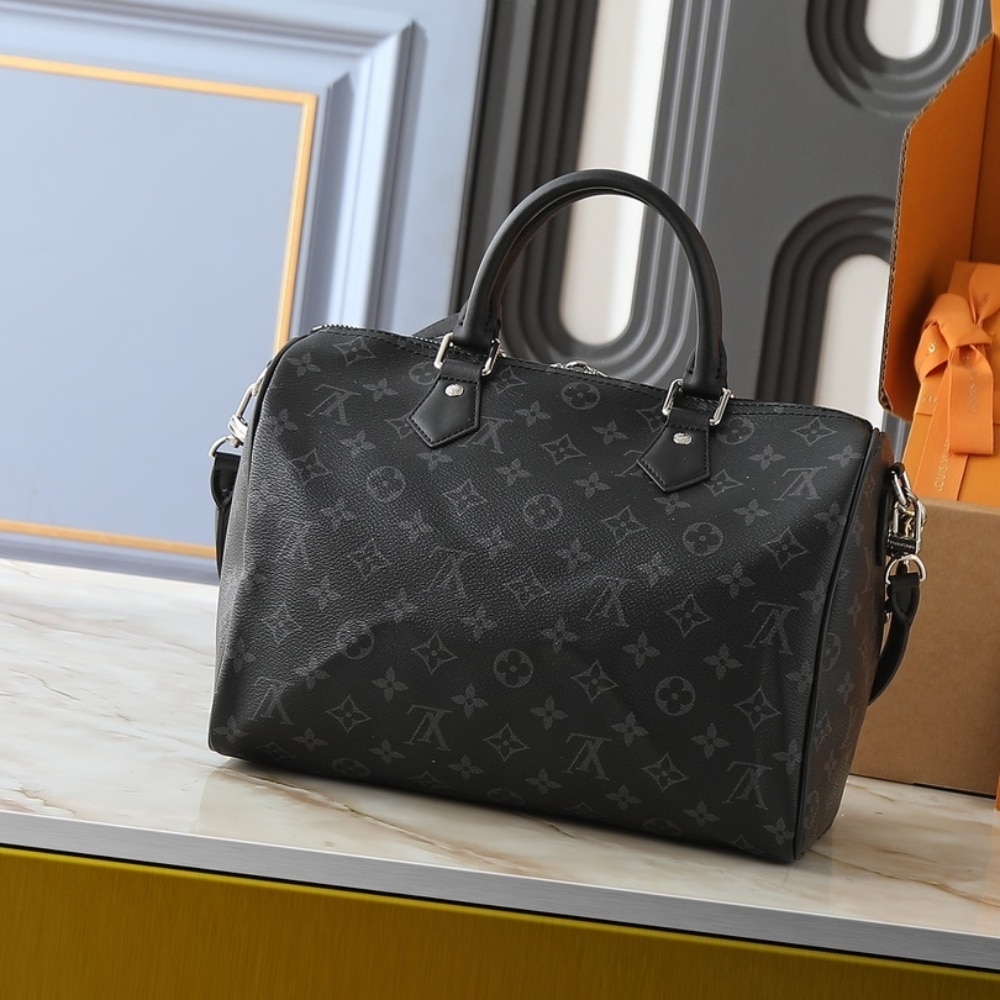 Louis Vuitton Speedy Soft 30 Monogram Black 30cm M15102