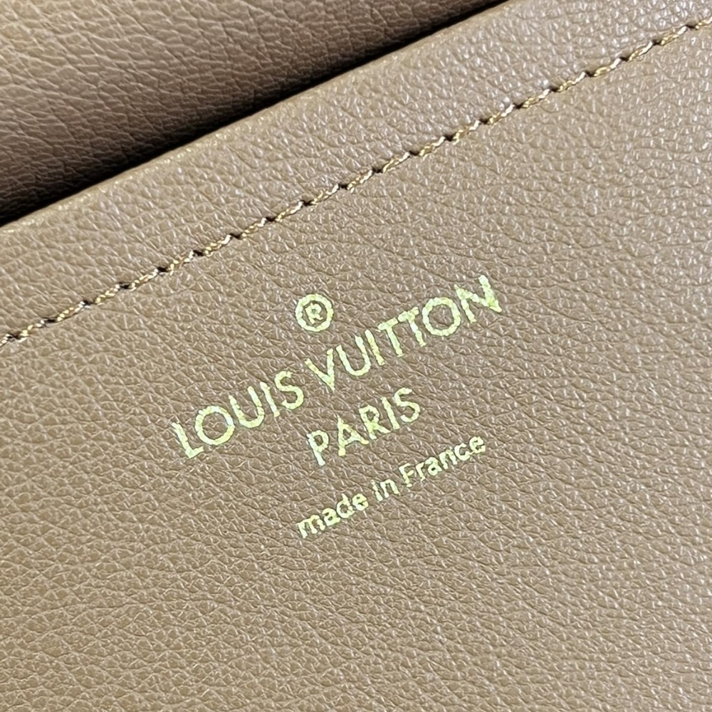Louis Vuitton Neverfull MM Monogram Canvas Beige 31Cm M46975