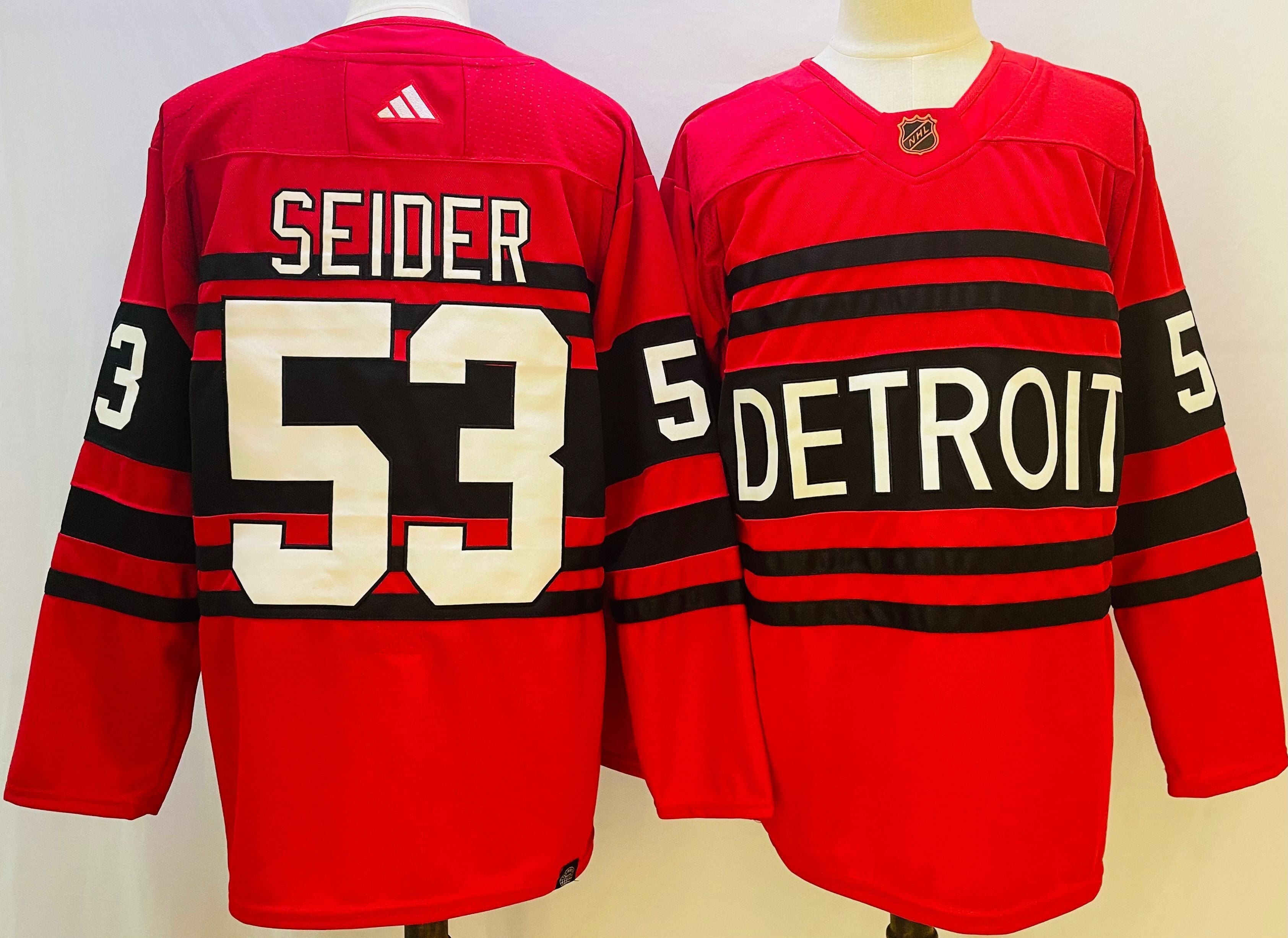 NHL Detroit Red Wings  SEIDER # 53 Jersey