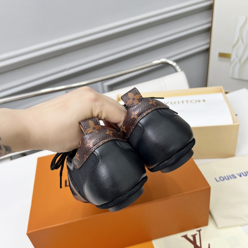 Louis Vuitton Lv Sneakerina Monogram Black 1Ahndo