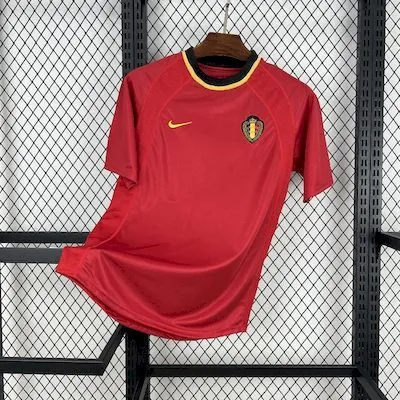 Retro 2000 Belgium Home Football jersey Retro