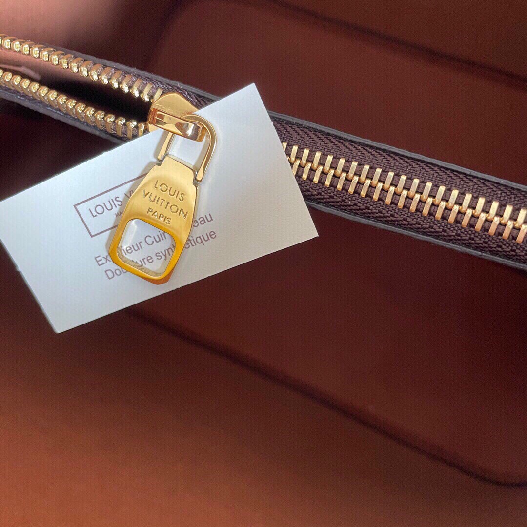 Louis Vuitton Luxury Monogram Canvas And Leather Handbag Neonoe Caramel