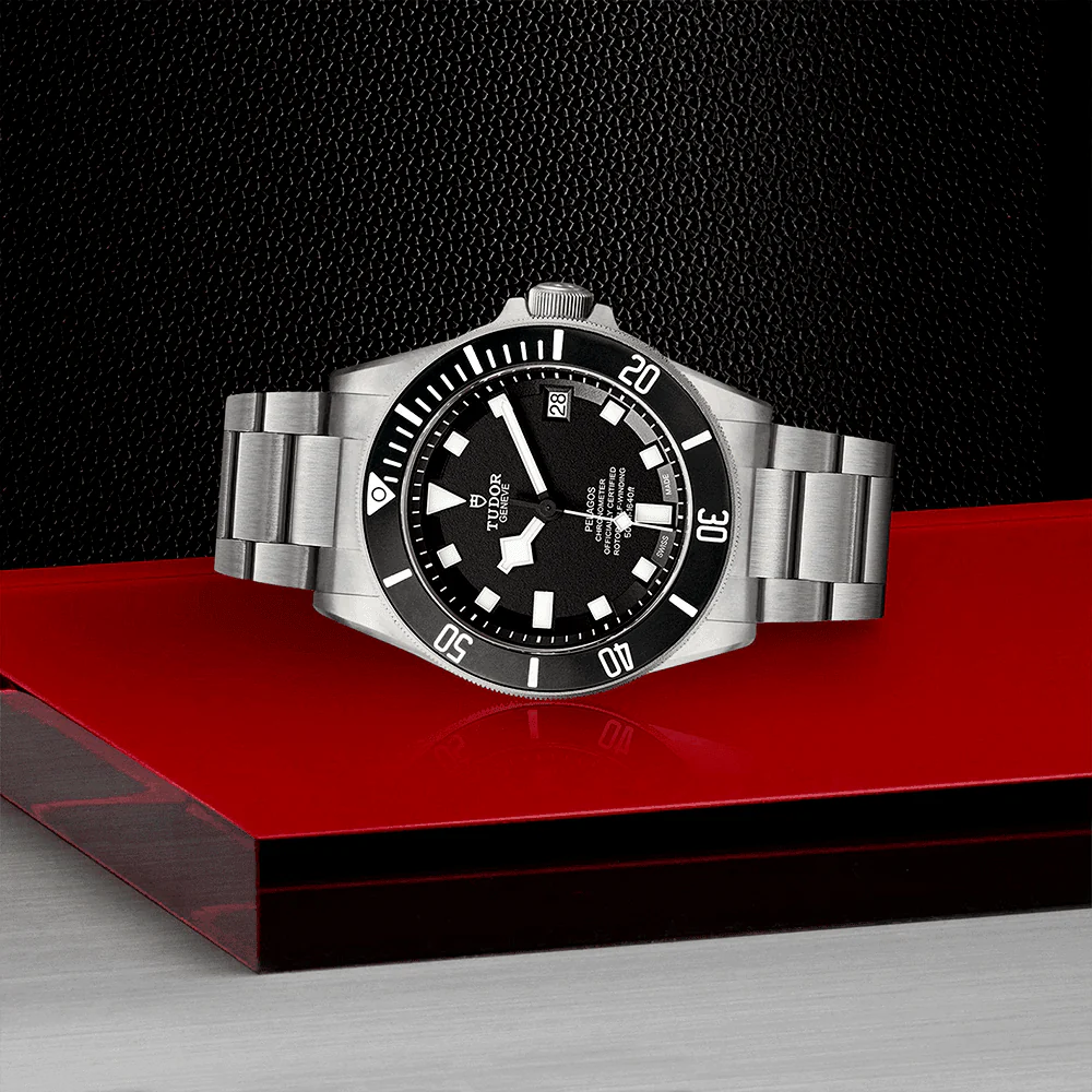 TUDOR Pelagos 42mm Black Dial & Ceramic Bezel Men's Titanium Automatic Watch M25600TN-0001