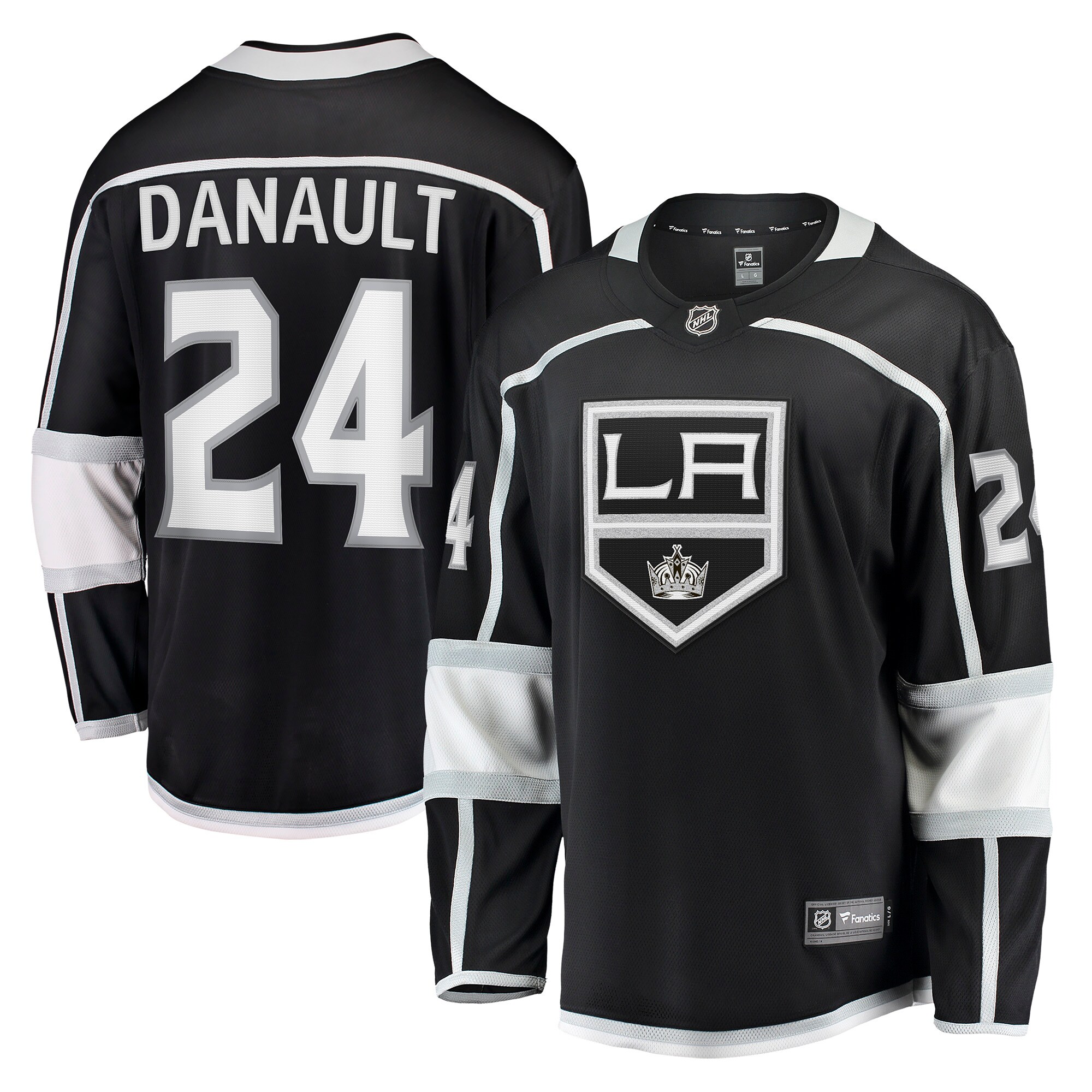 Phillip Danault Los Angeles Kings Fanatics Home Breakaway Player Jersey – Black