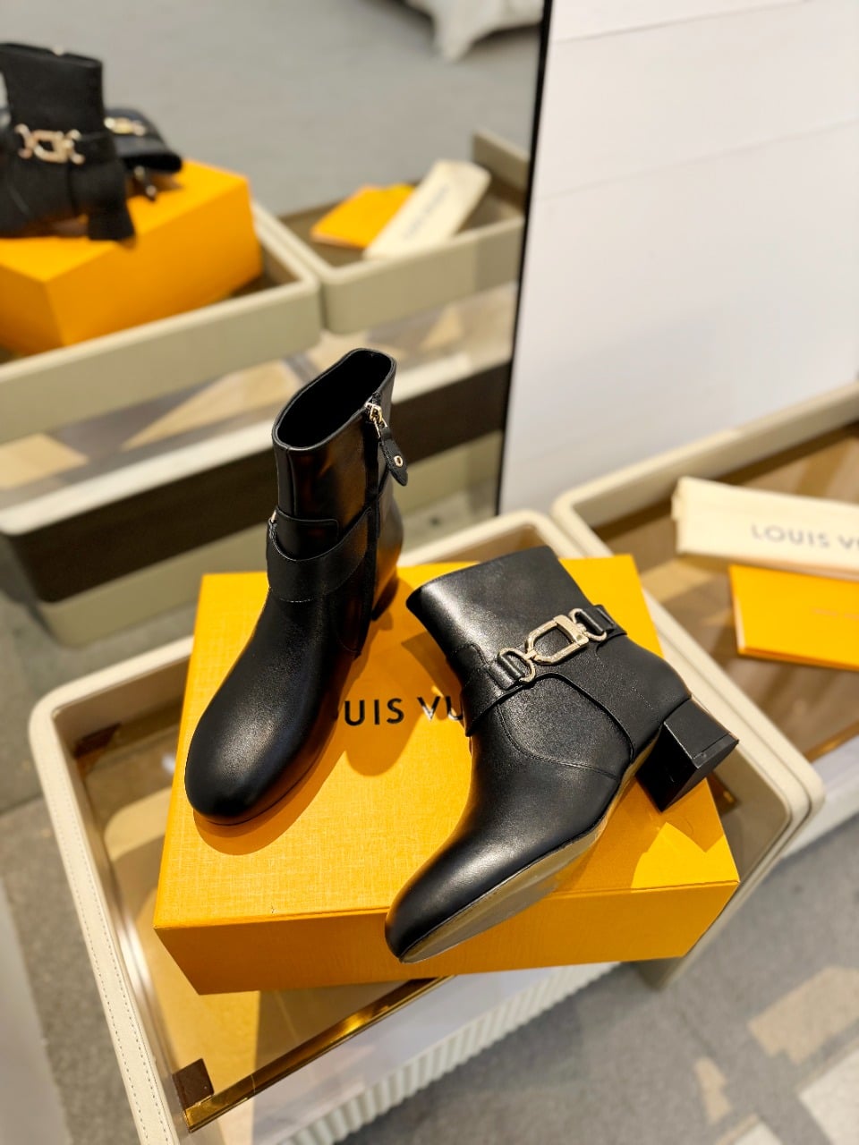 Louis Vuitton Westside Flat Ankle Boot Black 1Ac6Wl
