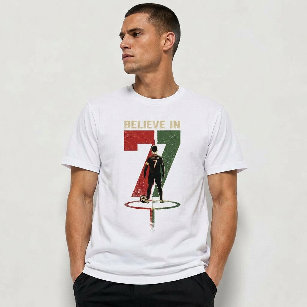 Cristiano Ronaldo Pure Cotton Unisex T-Shirt – Limited-Time Offer