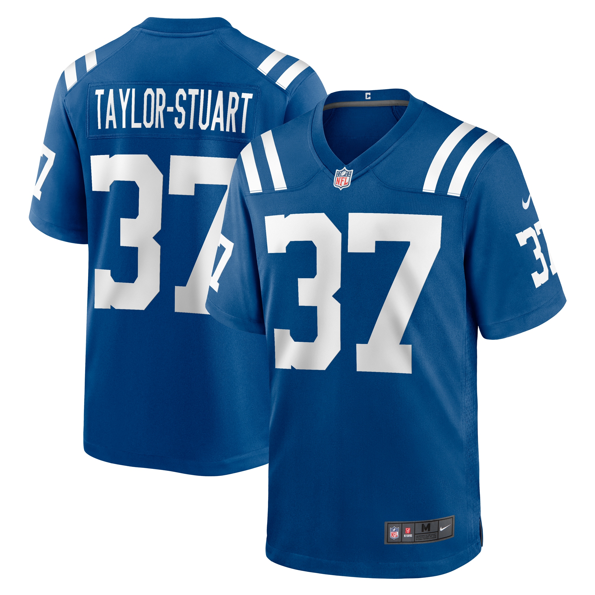 Isaac Taylor-Stuart Indianapolis Colts Nike Team Game Jersey -  Royal