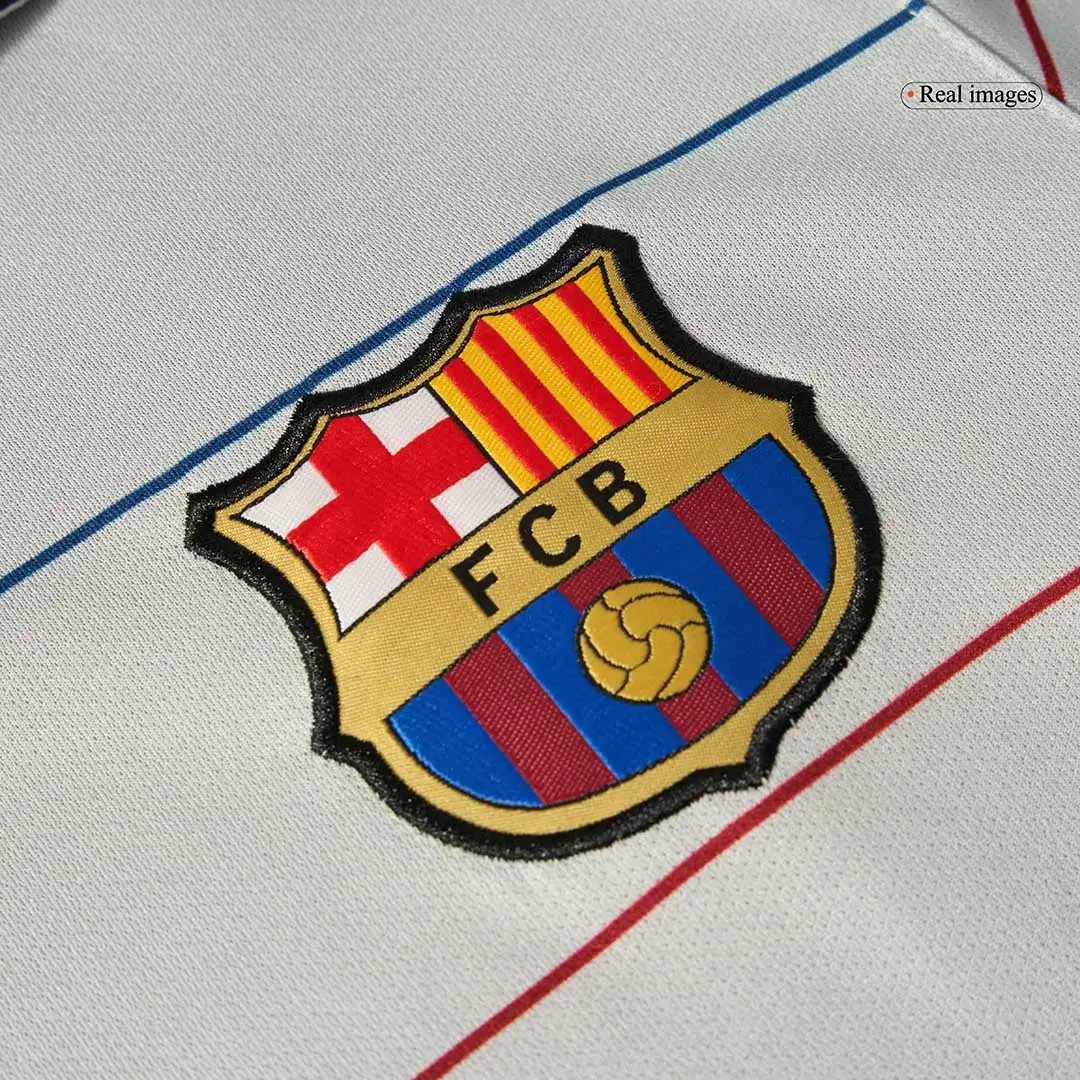 Xavi #6 Barcelona 2003/04 Retro Away Soccer Jersey