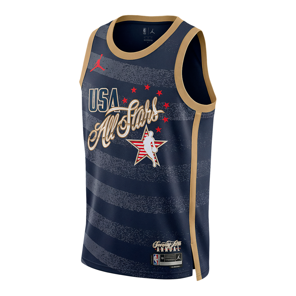Unisex Jordan Brand Navy 2026 NBA All-Star Game Swingman Custom Jersey