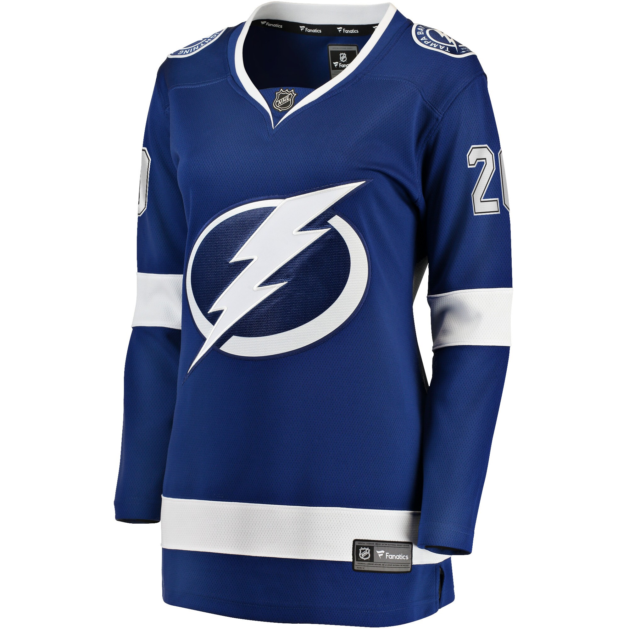 Nicholas Paul Tampa Bay Lightning Fanatics Women’s Home Breakaway Player Jersey – Blue