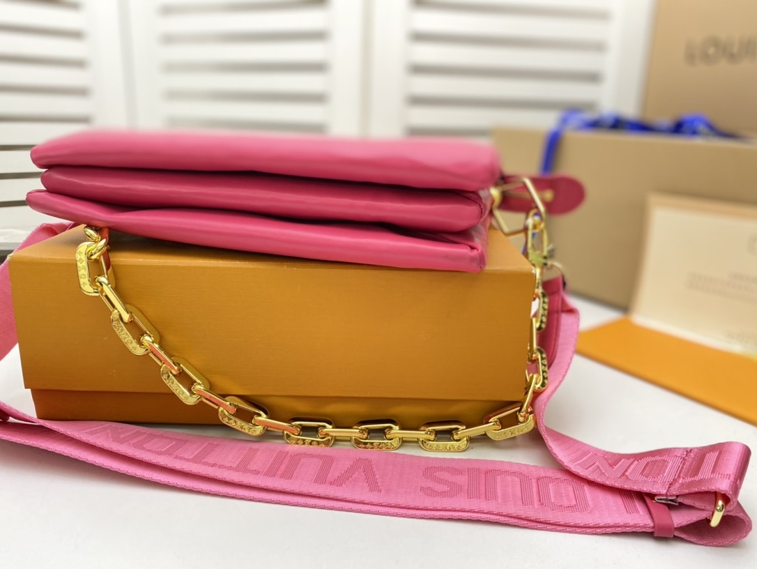 Louis Vuitton Coussin Pink Purple 26Cm