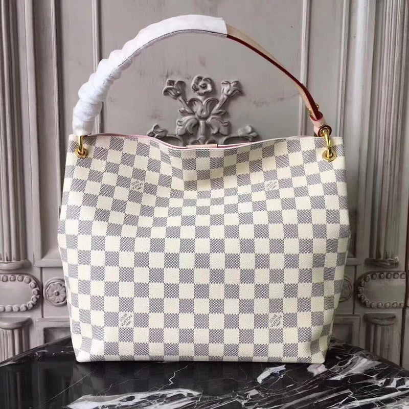 Louis Vuitton Damier Azur Graceful Pm 35Cm
