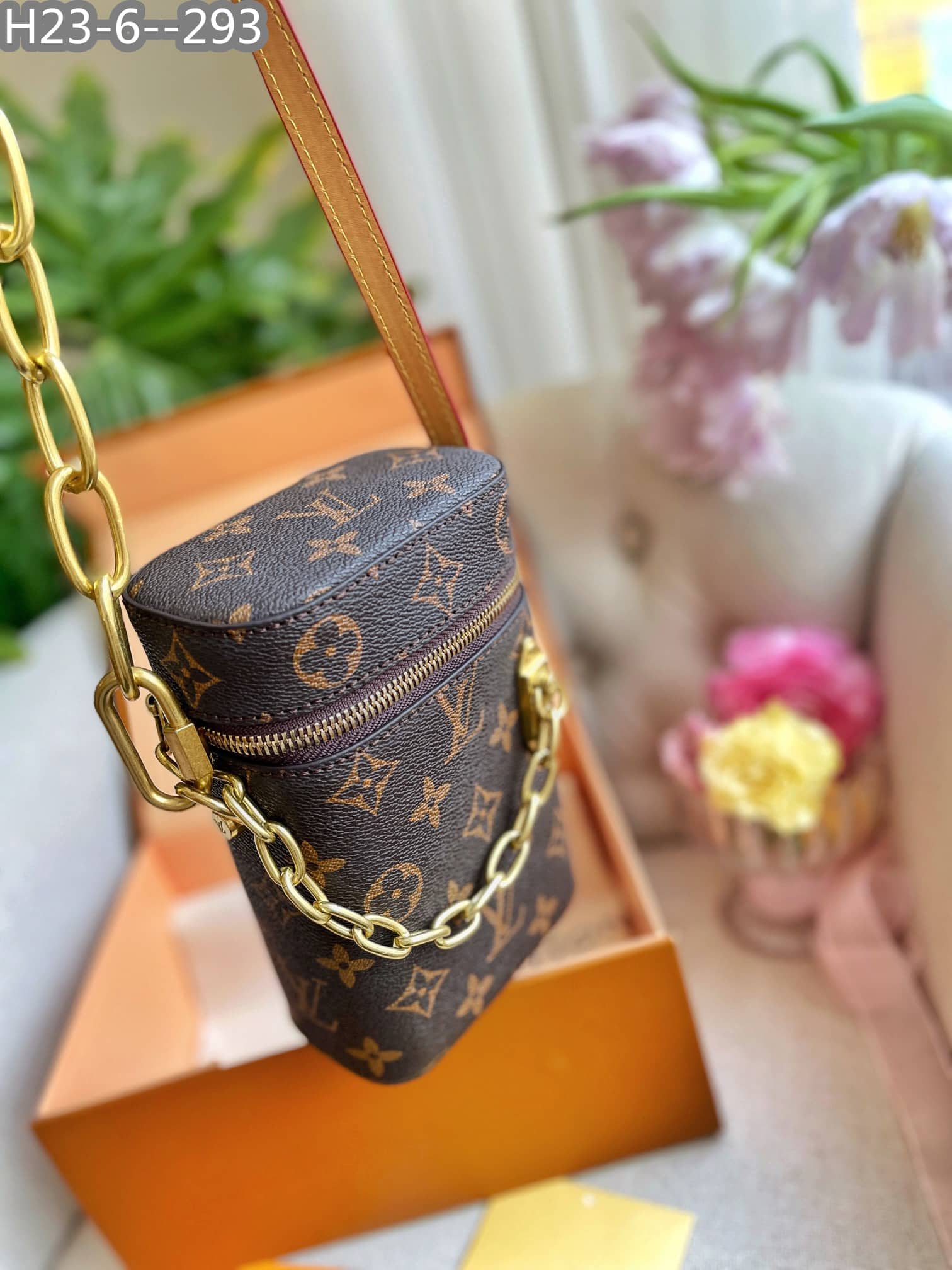 Louis Vuitton Phone Box Monogram Legacy Brown 18Cm M44914