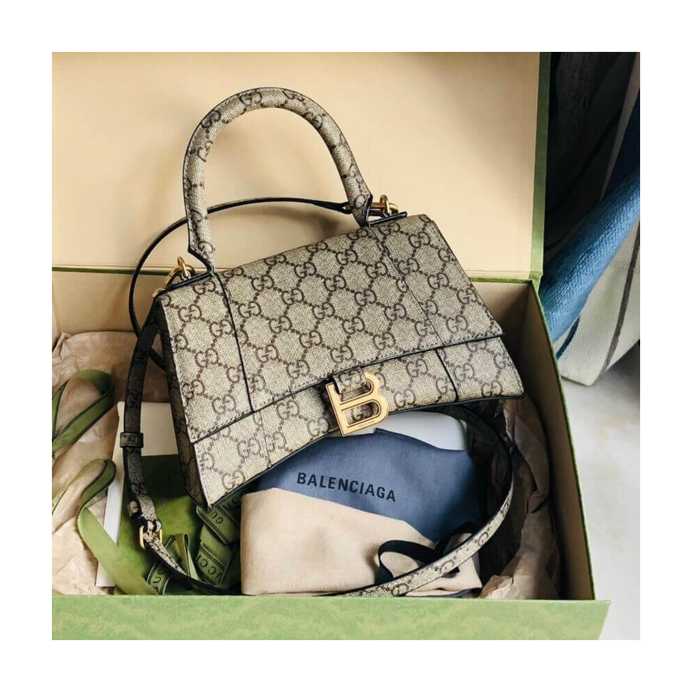 Gucci x Balenciaga The Hacker Project Small Hourglass Bag