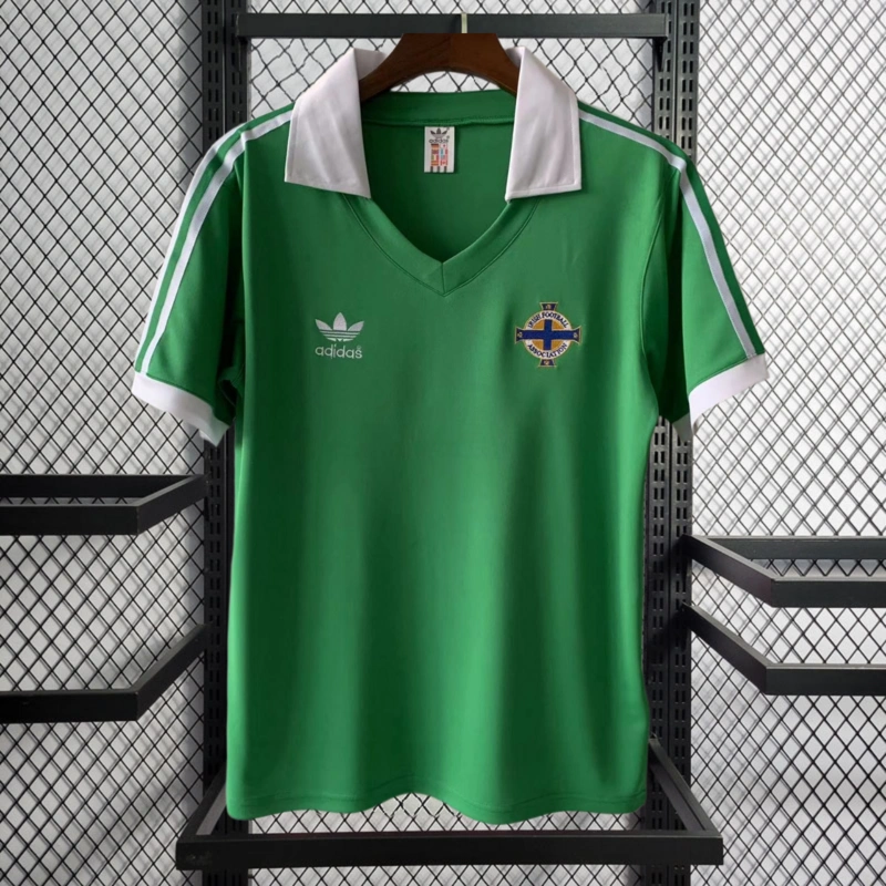Retro 1979 Northern Ireland Home football jersey retro
