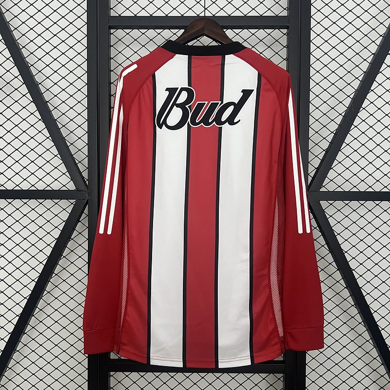 Retro 2003-04 River Plate Long sleeves Away football jersey Retro