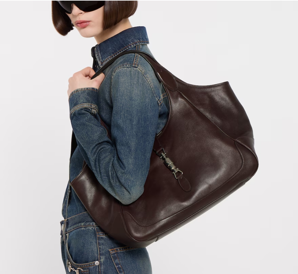 Gucci 866645 AAGOT 2007 Mercato medium tote bag Dark Brown