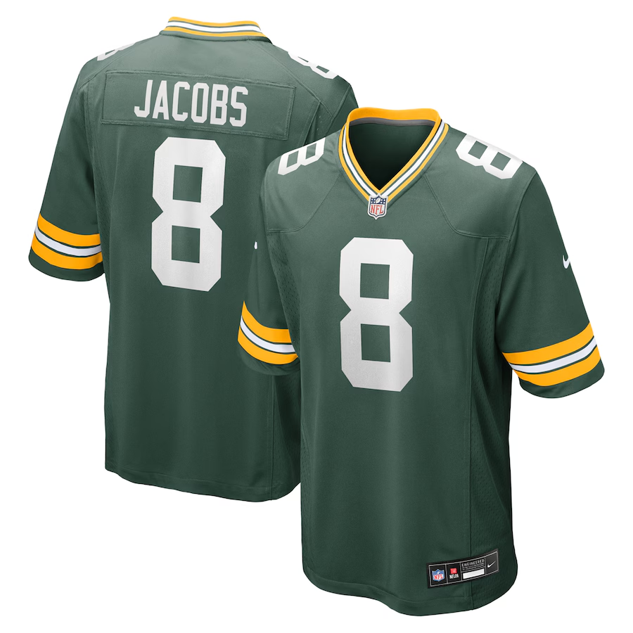 Josh Jacobs Green Bay Packers Jersey