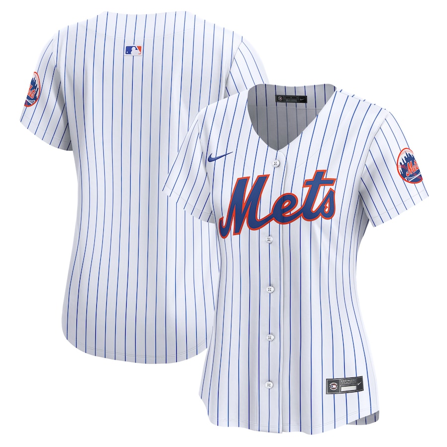 New York Mets Women's Home Limited Jersey White