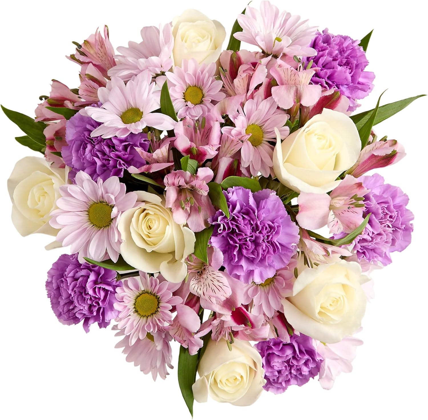 1800 Flowers – Lavender Garden Mixed Bouquet (Bouquet Only) | Fresh Cut Spring Flowers for Delivery | Gift for Easter, Anniversary, Sympathy, and Special Occasions