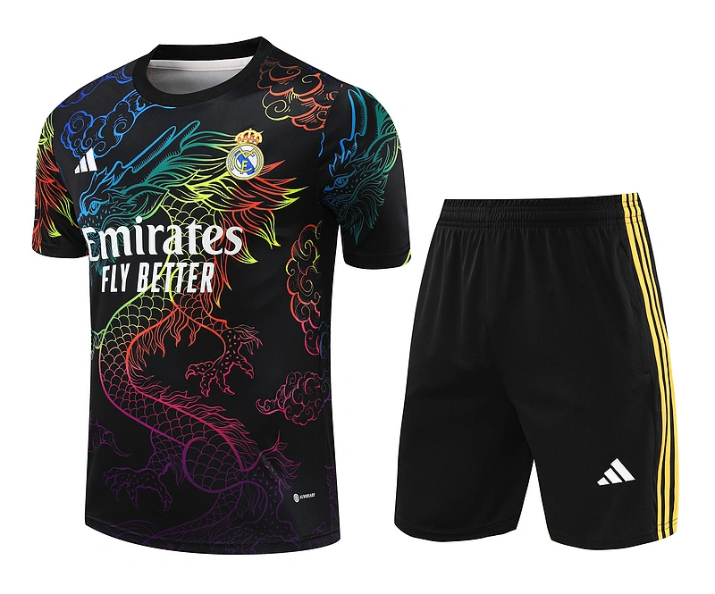 2024-25 Real Madrid Short Sleeve Training Wear