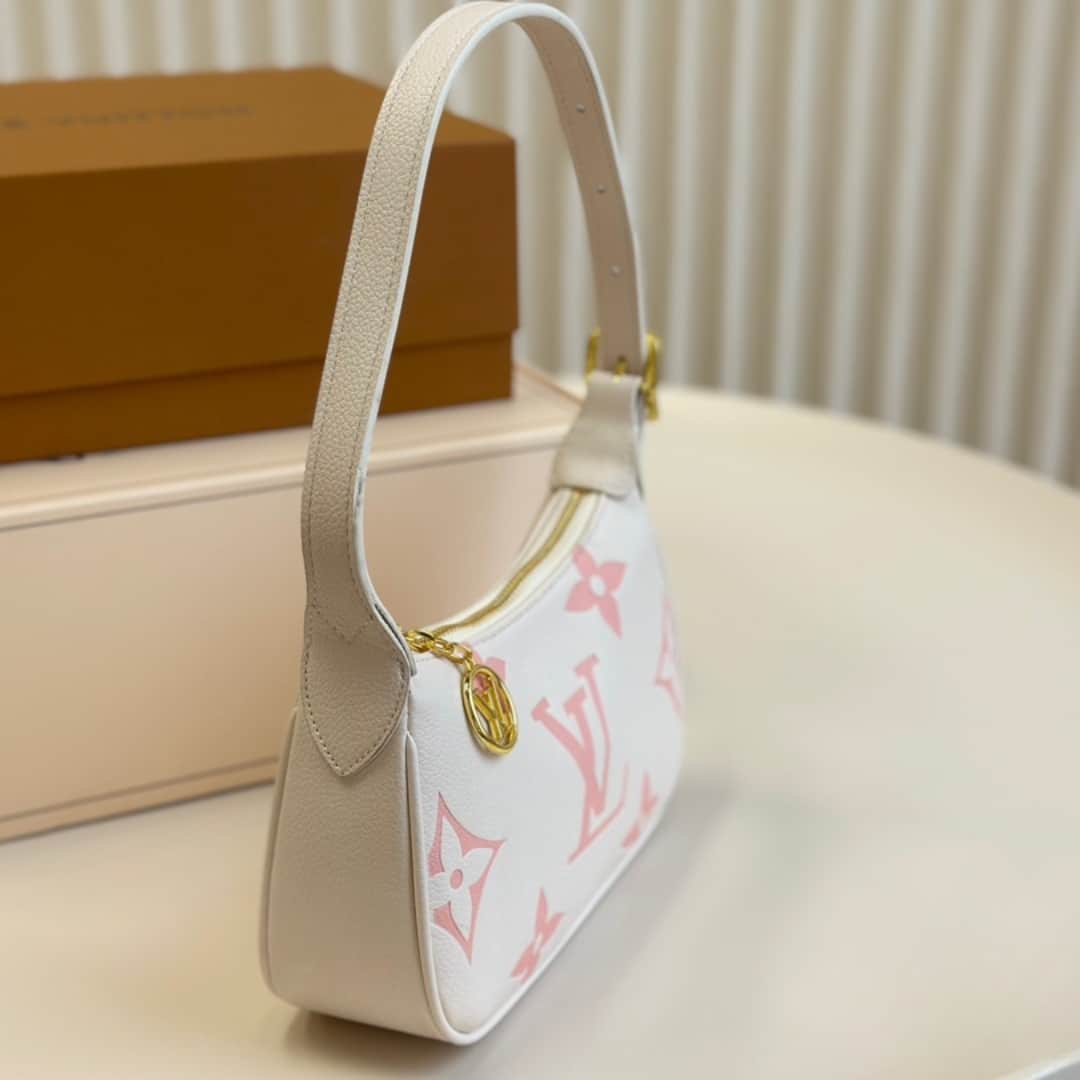 Louis Vuitton Mini Moon Bag In Latte White And Chamallow Pink 21Cm M24108