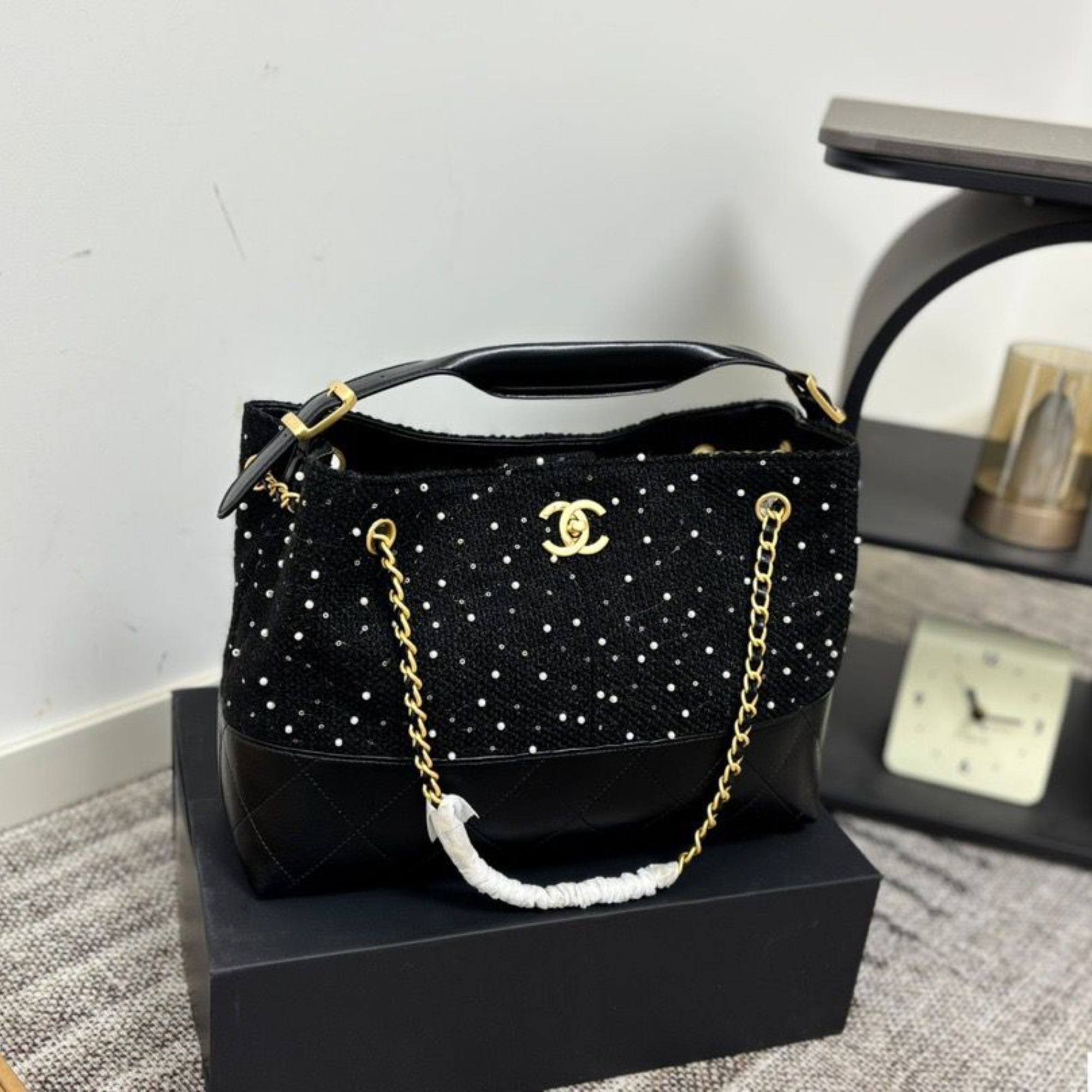 Chanel Bucket Style Hobo Bag 35cm/13.8in