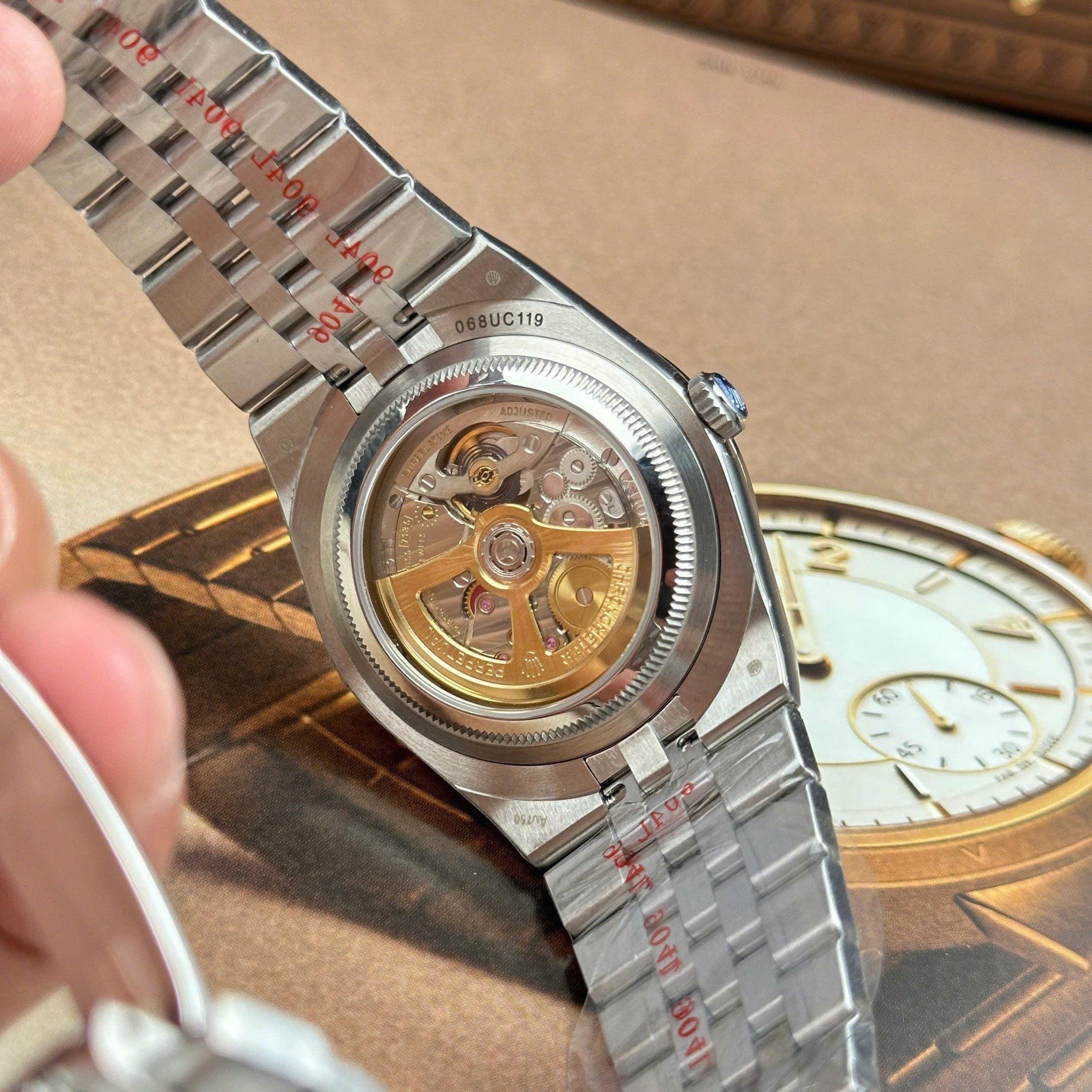 [Superclone] Rolex Land-Dweller 36mm Blue Dial Diamond Bezel Jubilee 127286TBR