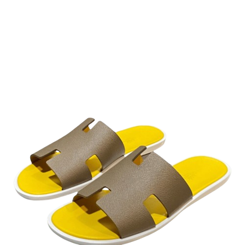 HERMES SANDAL ORAN YELLOW