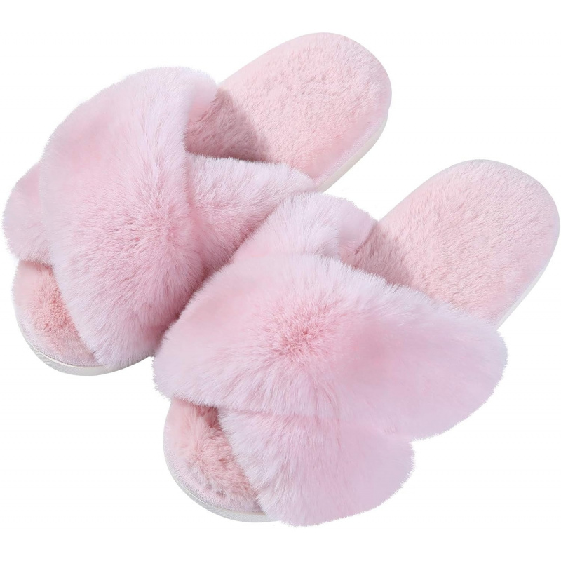 Women's Fuzzy Slippers