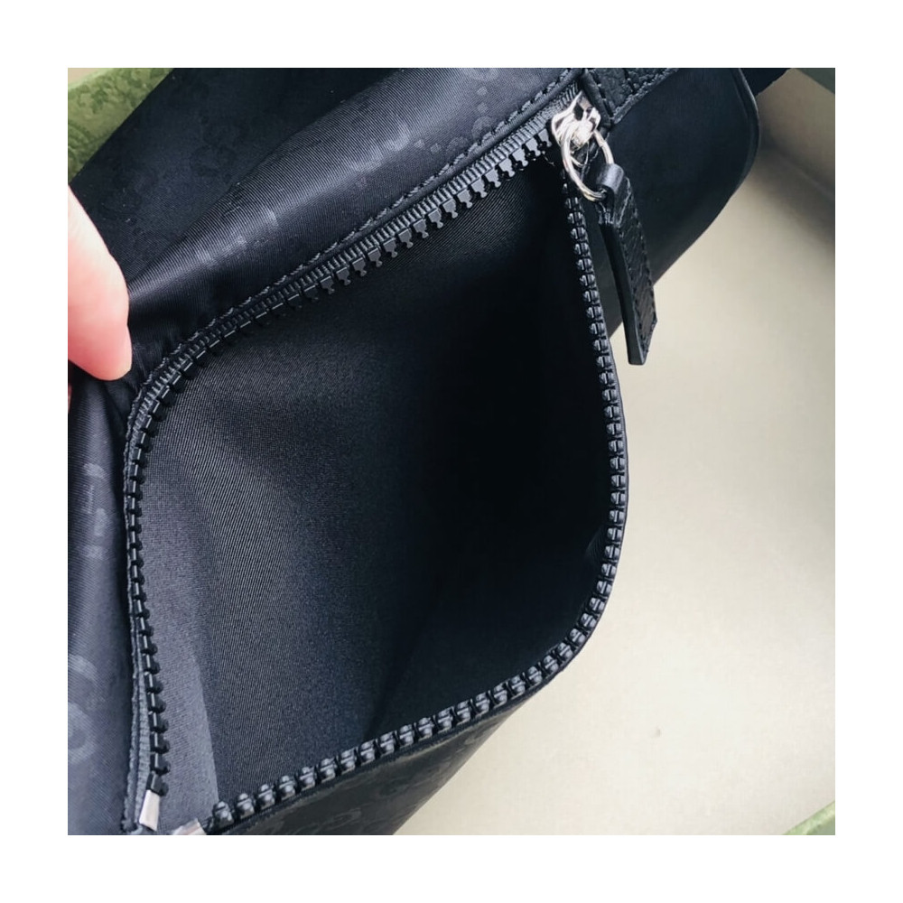 Gucci GG Guccissima Nylon Waist Crossbody Bag