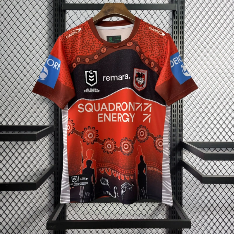 2025 St. George Illawarra Dragons Rugby Jersey