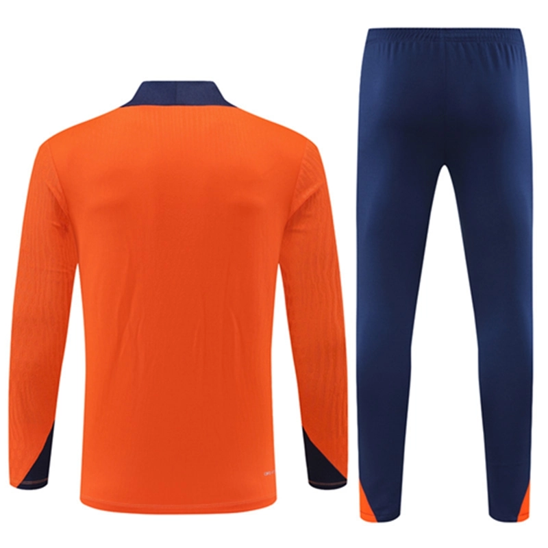 2024-25 Netherlands Orange Long Sleeve Training Suit