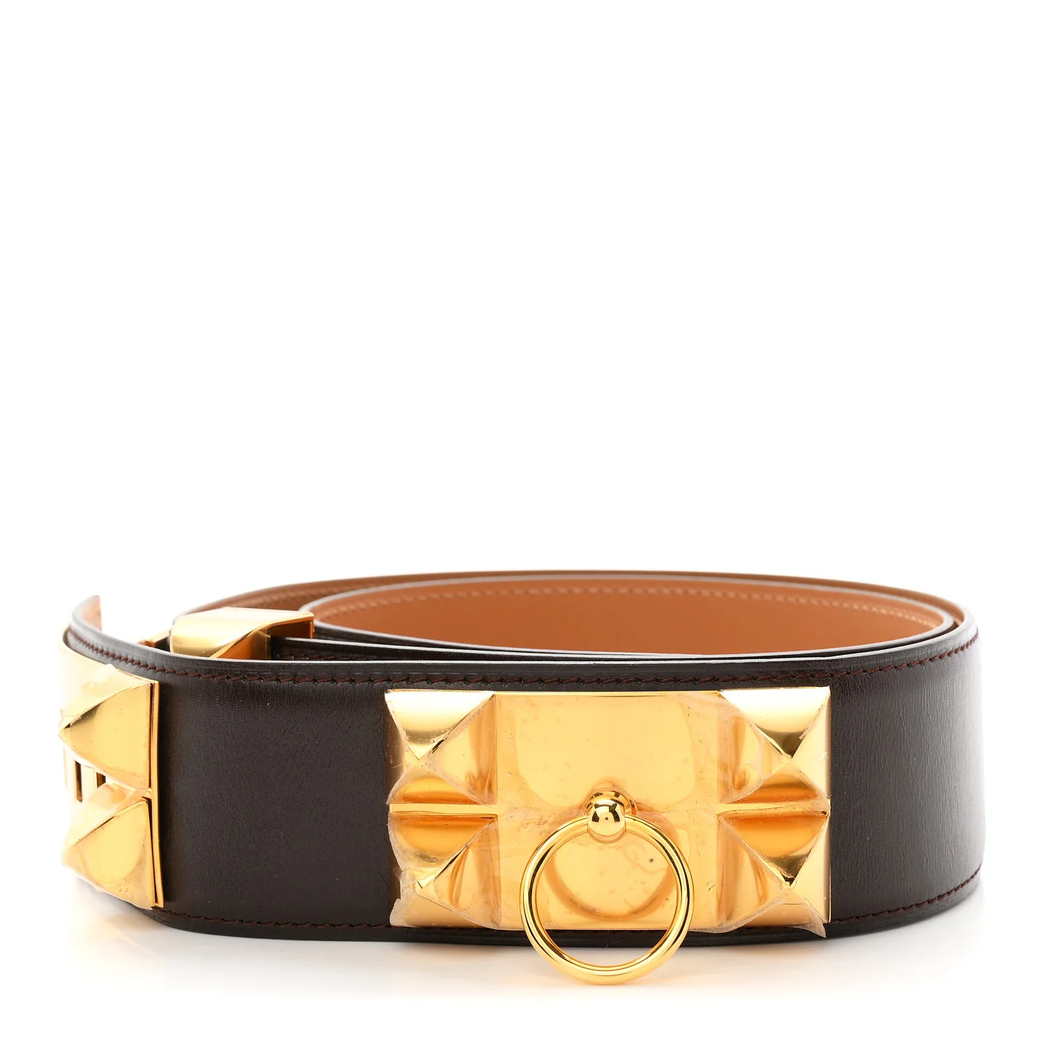 Box Collier De Chien CDC Belt 90 36 Chocolate