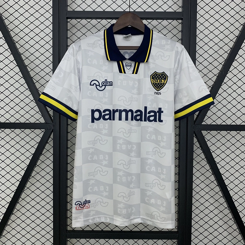 Retro 1995-96 Boca Juniors Away Football jersey Retro