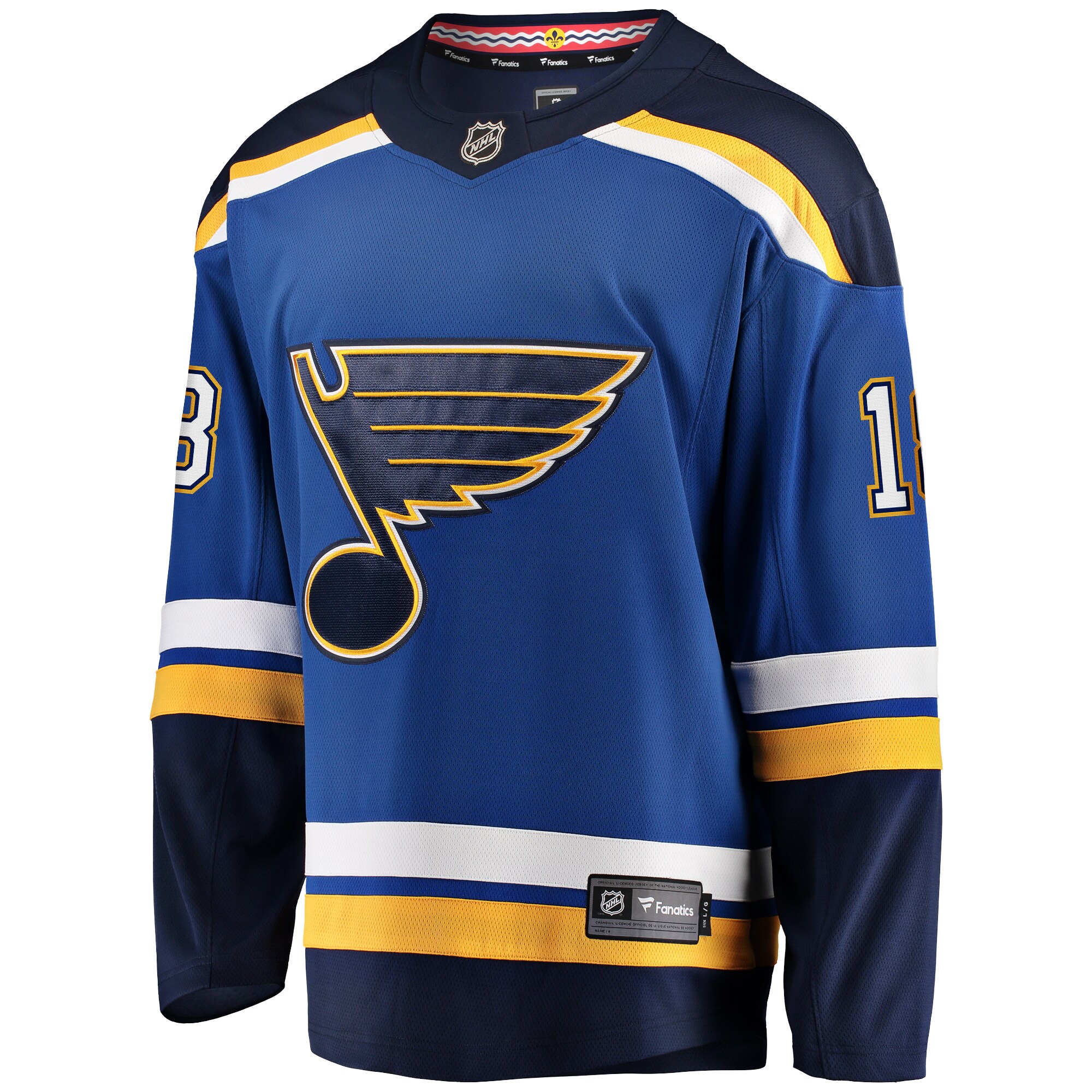 Robert Thomas St. Louis Blues Fanatics Home Breakaway Player Jersey – Blue