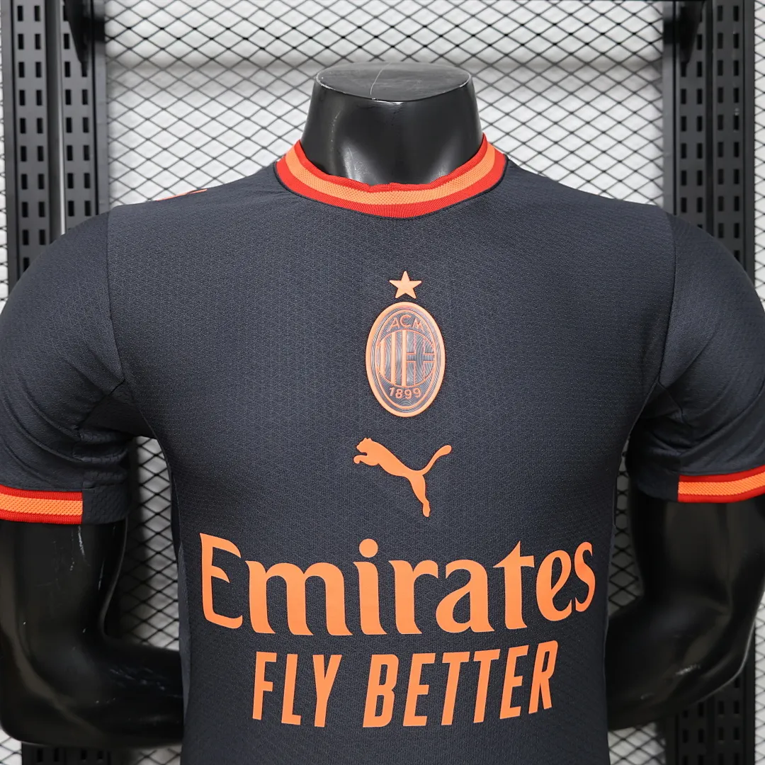 2026/27 Serie A AC Milan Team 3rd Away Football Jersey Player Version - JerseyFun