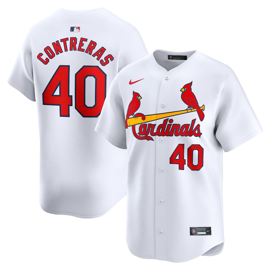Willson Contreras St. Louis Cardinals Home Limited Player Jersey White
