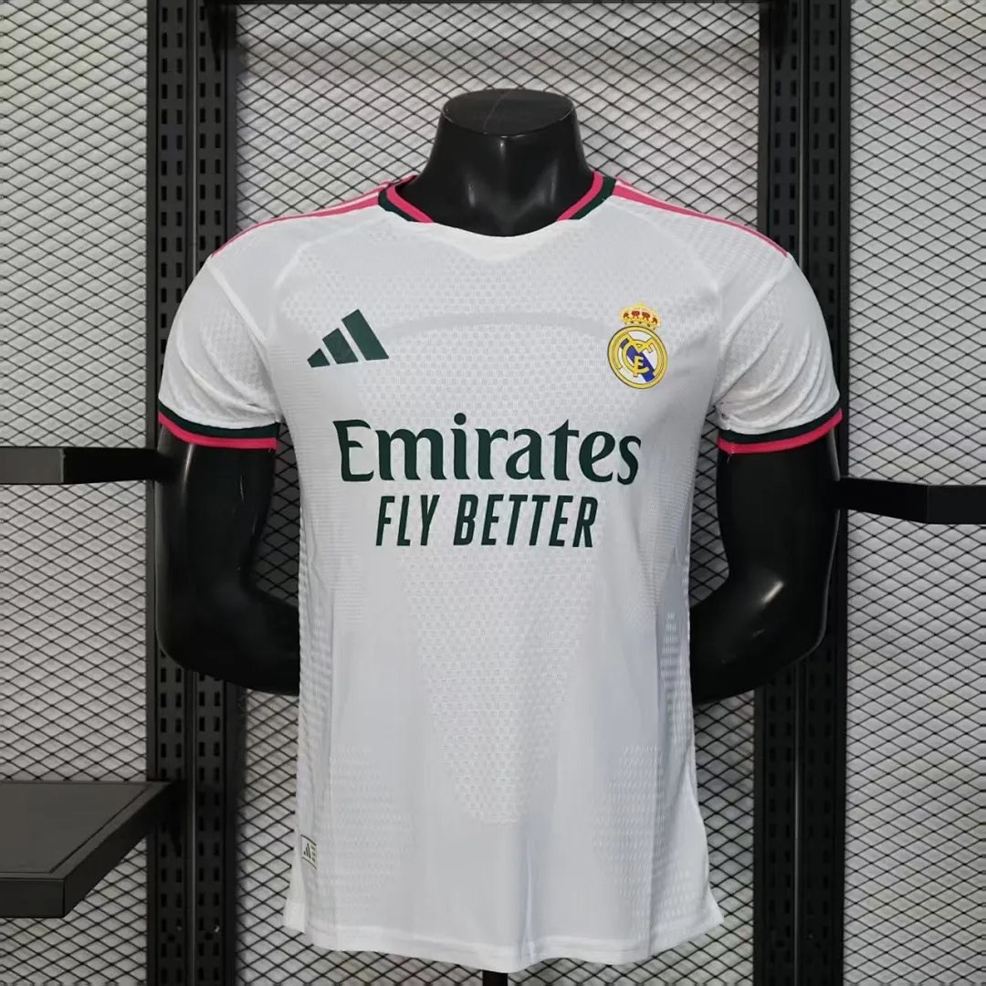 2026/27 La Liga Real Madrid Team Home Football Jersey Player Version - JerseyFun