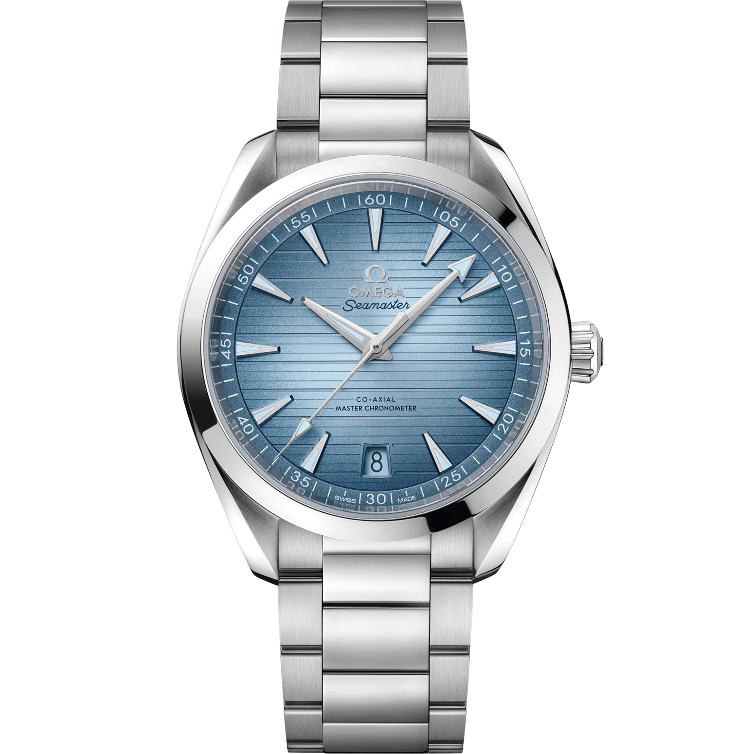 OMEGA Seamaster Aqua Terra 41mm Blue Dial Stainless Steel Bracelet 220.10.41.21.03.005