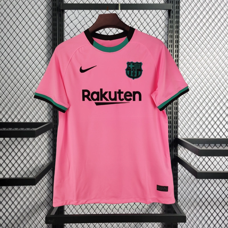 Retro 2020-21 Barcelona Away Football jersey retro