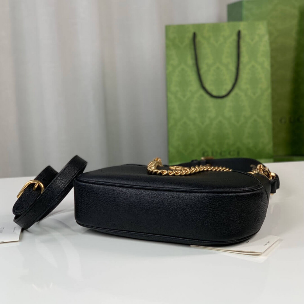 Gucci Aphrodite Small Shoulder Bag Black