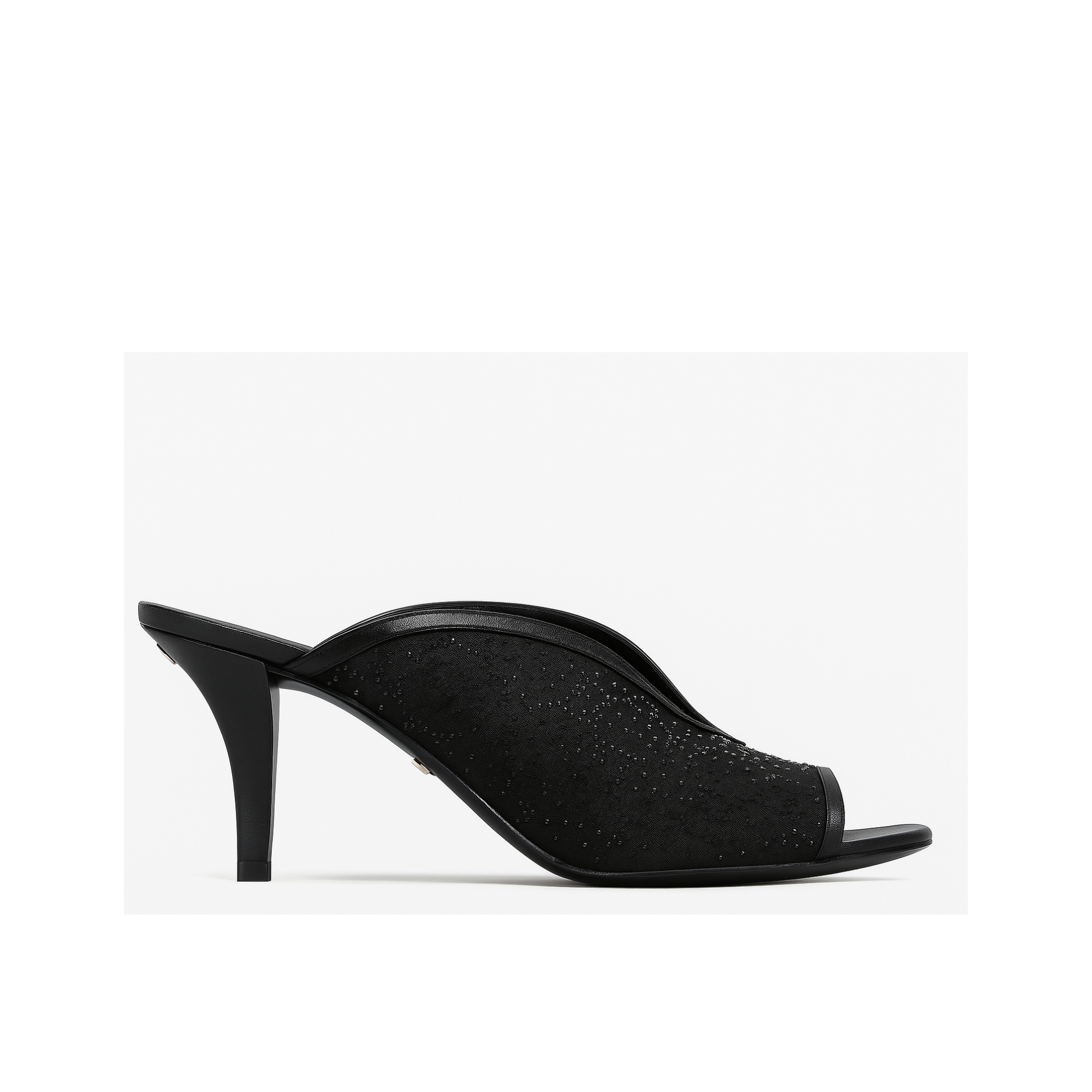 Gucci Black Gg Demi Embellished Black