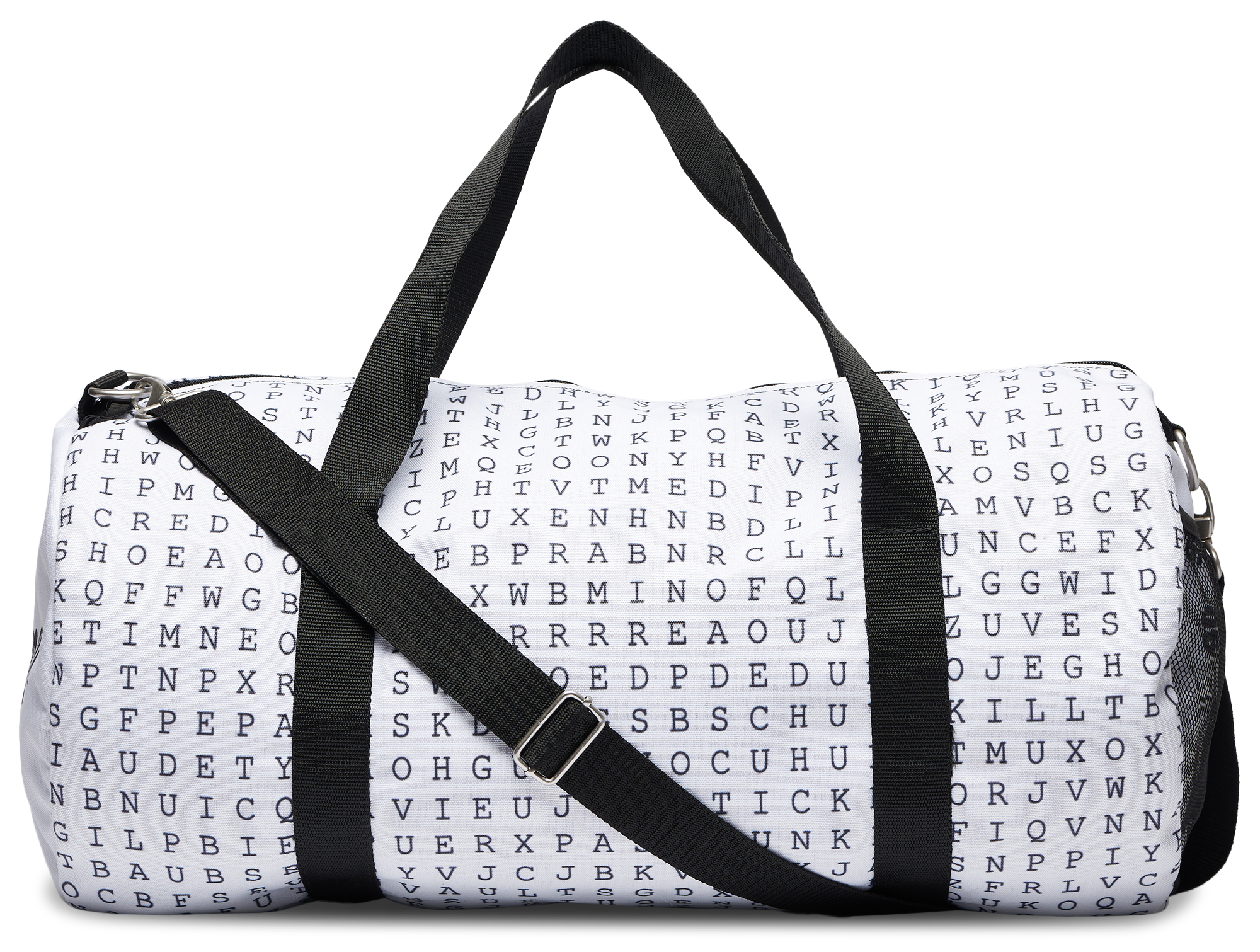 SIDEMONEY Word Search Duffel Bag